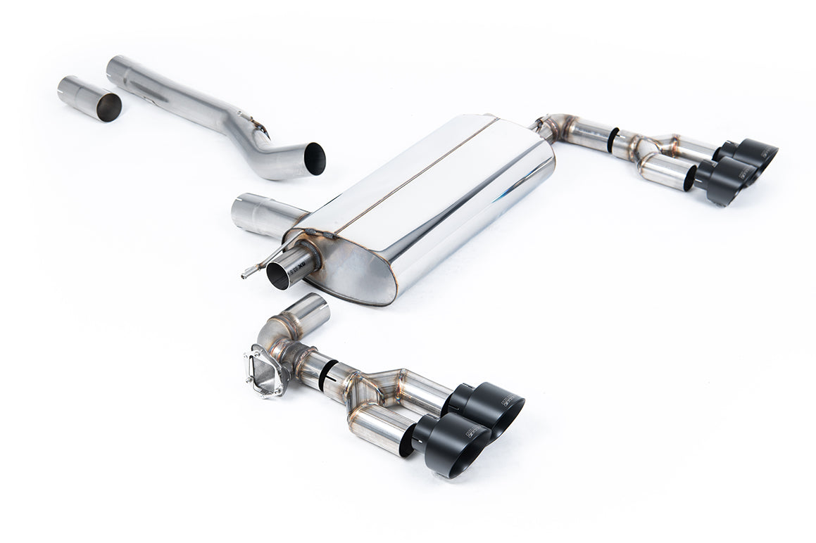 Milltek Exhaust BMW 1 Series M135i xDrive 5 Door (F40 OPF/GPF Equipped) Particulate Filter-back Exhaust Quad Outlet SSXBM1245 - TMC Motorsport