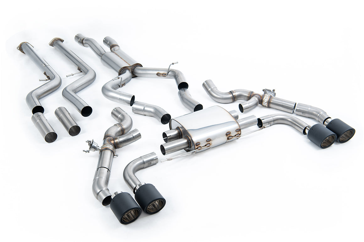 BMW X3 G01/X4 G02 S58 LCI - Primary Cat-Back System with Carbon Fibre Trims