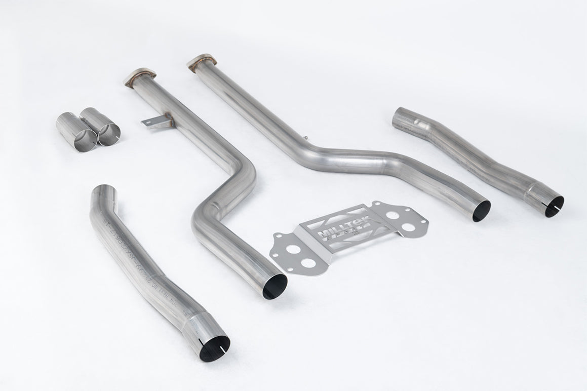 BMW G8X M3/M4 - Non Resonated Secondary Catalyst Bypass - Fits to OE Downpipes & OE Axle Back Only