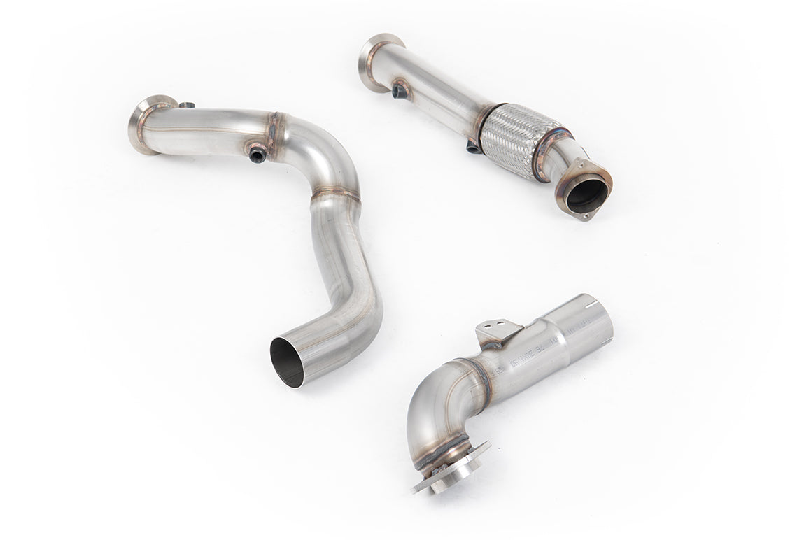 Milltek Exhaust BMW 2 Series M2 Coupe G87 (S58 OPF/GPF Models) Large-bore Downpipes and De-cat SSXBM1271 - TMC Motorsport
