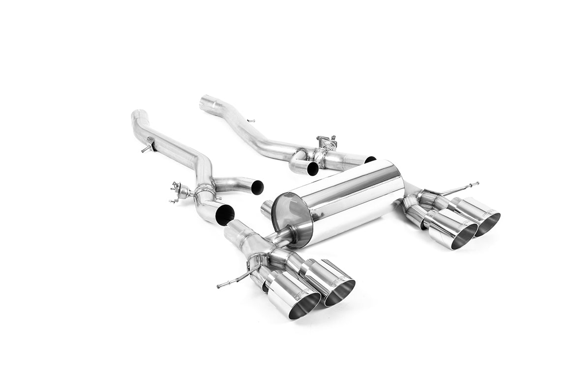 BMW G87 M2 - Centre Resonator Back System with GT-115 Polished Trims