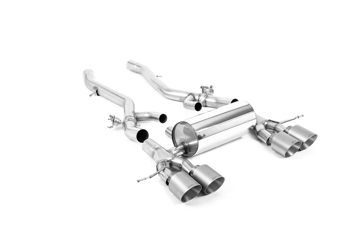 BMW G87 M2 - Centre Resonator Back System with GT-115 Brushed Titanium Trims