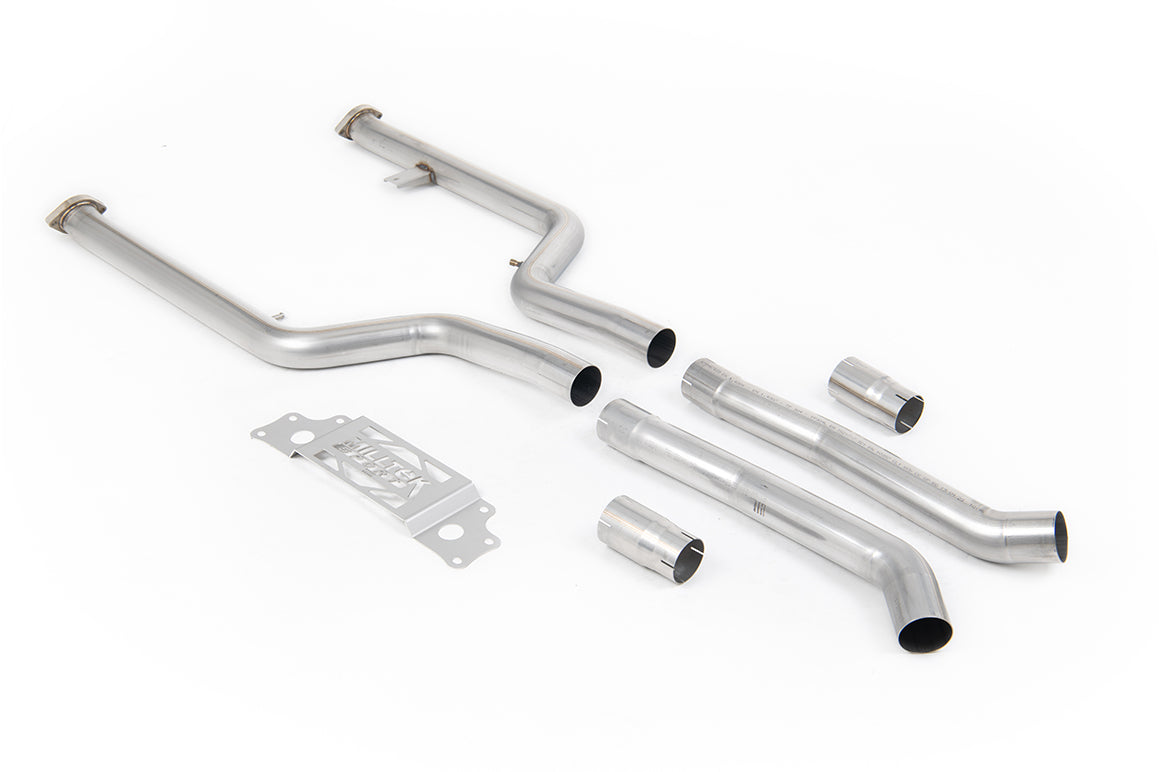 Milltek Exhaust BMW 2 Series M2 Coupe G87 (S58 OPF/GPF Models) GPF/OPF Bypass Non Resonated SSXBM1295 - TMC Motorsport