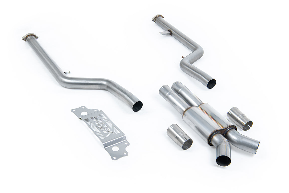 Milltek Exhaust BMW 2 Series M2 Coupe G87 (S58 OPF/GPF Models) GPF/OPF Bypass Resonated SSXBM1296 - TMC Motorsport