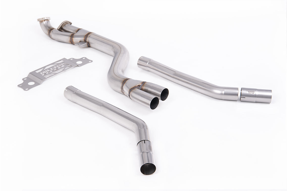 BMW G87 M2 - Secondary Catalyst Bypass - Non Resonated to Milltek Axle Back Only