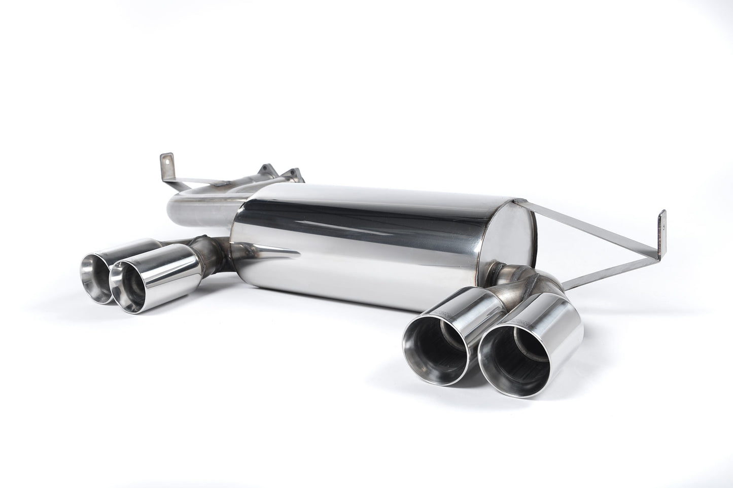 BMW E46 M3/M3 CSL - Rear Silencer with Quad Polished Trims