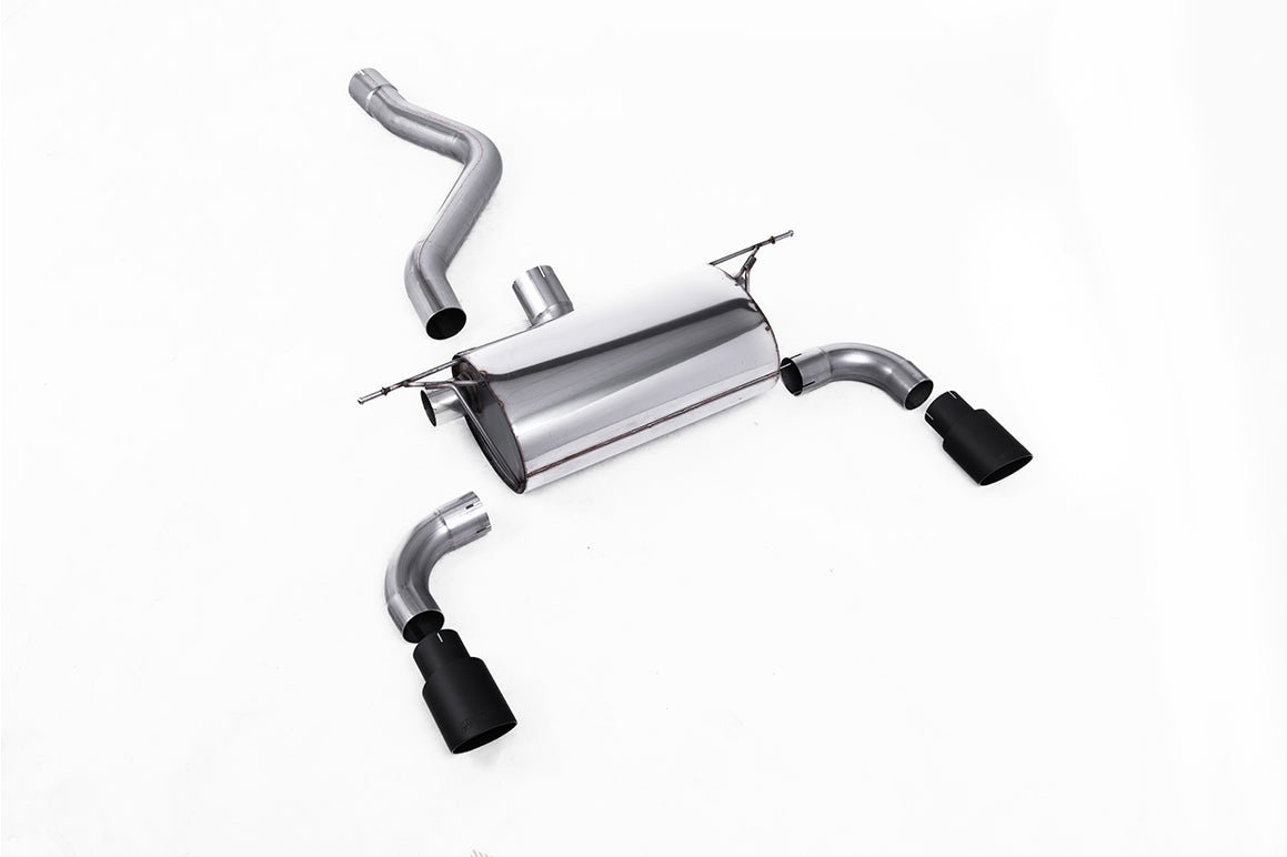 Road Rear Silencer with Cerakote Black Tips