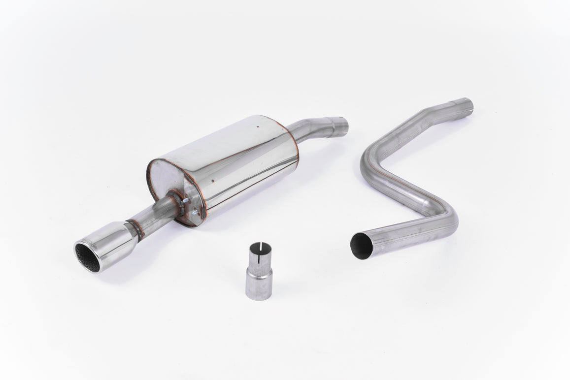 Ford Fiesta MK6 Zetec-S - Non-Resonated Cat-Back Exhaust System - ST150 Rear Valance
