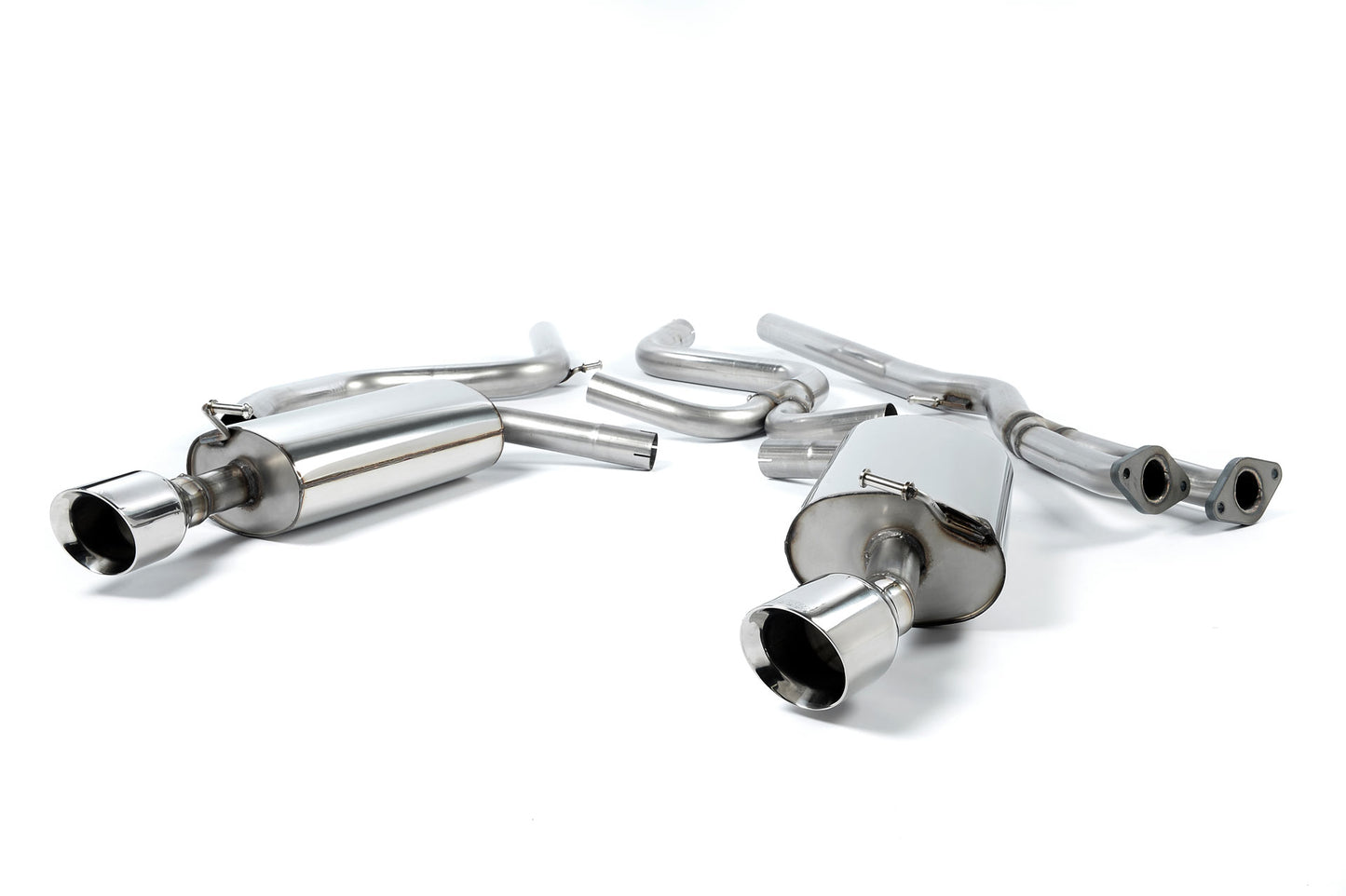 Ford Mondeo ST220 V6 - Cat-Back Exhaust System with GT100 Polished Trims