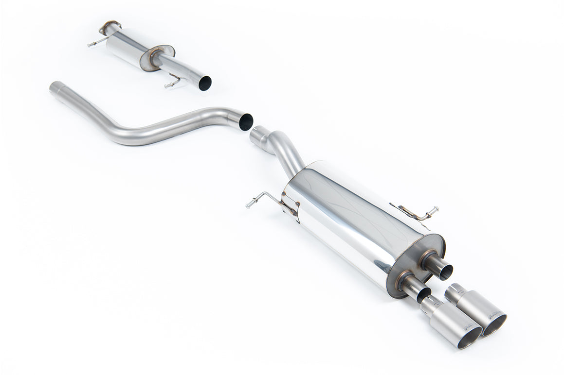 Ford Fiesta MK7/7.5 ST 1.6 - Resonated (Quieter) Cat-Back Exhaust System with Titanium Tips