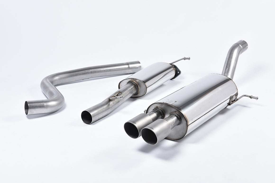 Ford Fiesta MK7/7.5 ST 1.6 - Non-Resonated (Louder) Cat-Back Race Exhaust System with Titanium Tips
