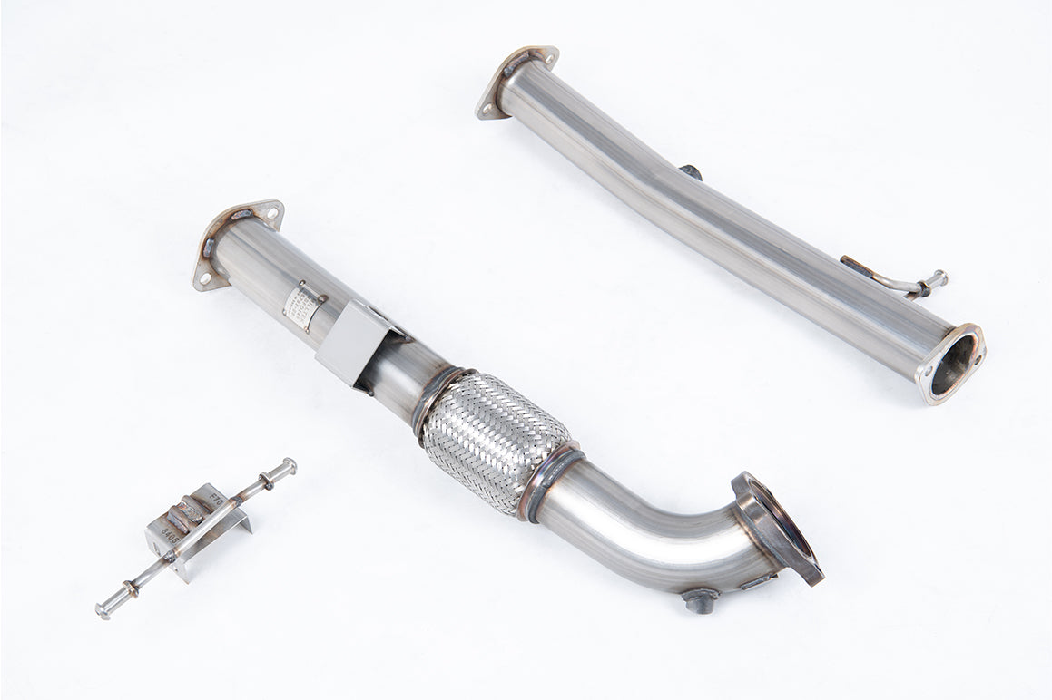 Ford Focus MK2 ST 225 - Large Bore Downpipe with Catalyst Delete (For Milltek 2.75" Cat-Back)