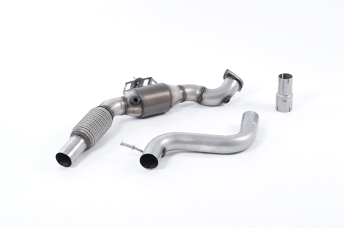 Ford Mustang 2.3 (S550/S650 Fastback) - Large Bore Downpipe with Hi-Flow Sports Catalyst (For OE Cat-Back)
