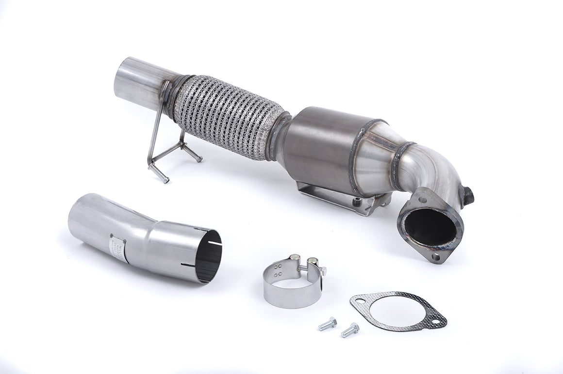 Ford Focus MK3 RS - Large Bore Downpipe with Hi-Flow Sports Catalyst (For Milltek Cat-Back)