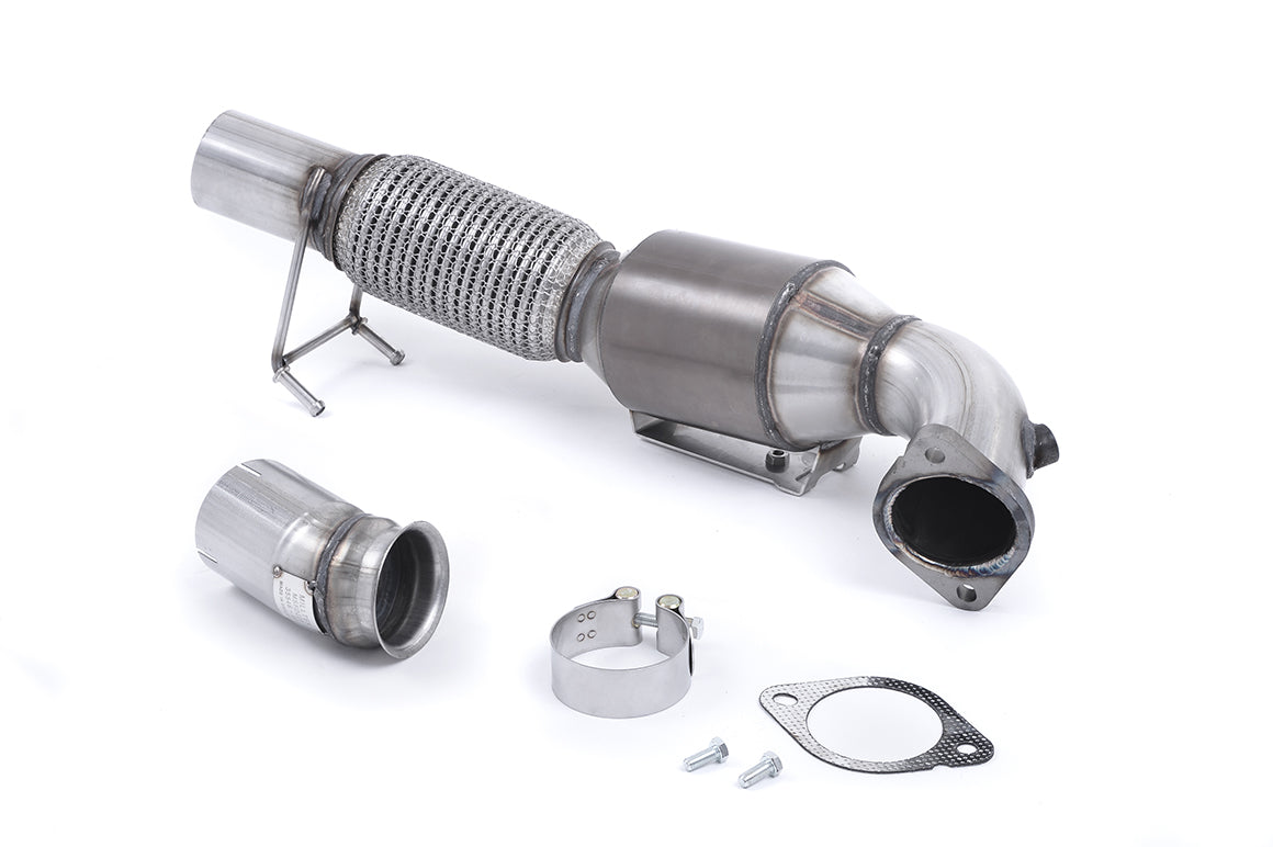 Ford Focus MK3 RS - Large Bore Downpipe with Hi-Flow Sports Catalyst (For OE Cat-Back)