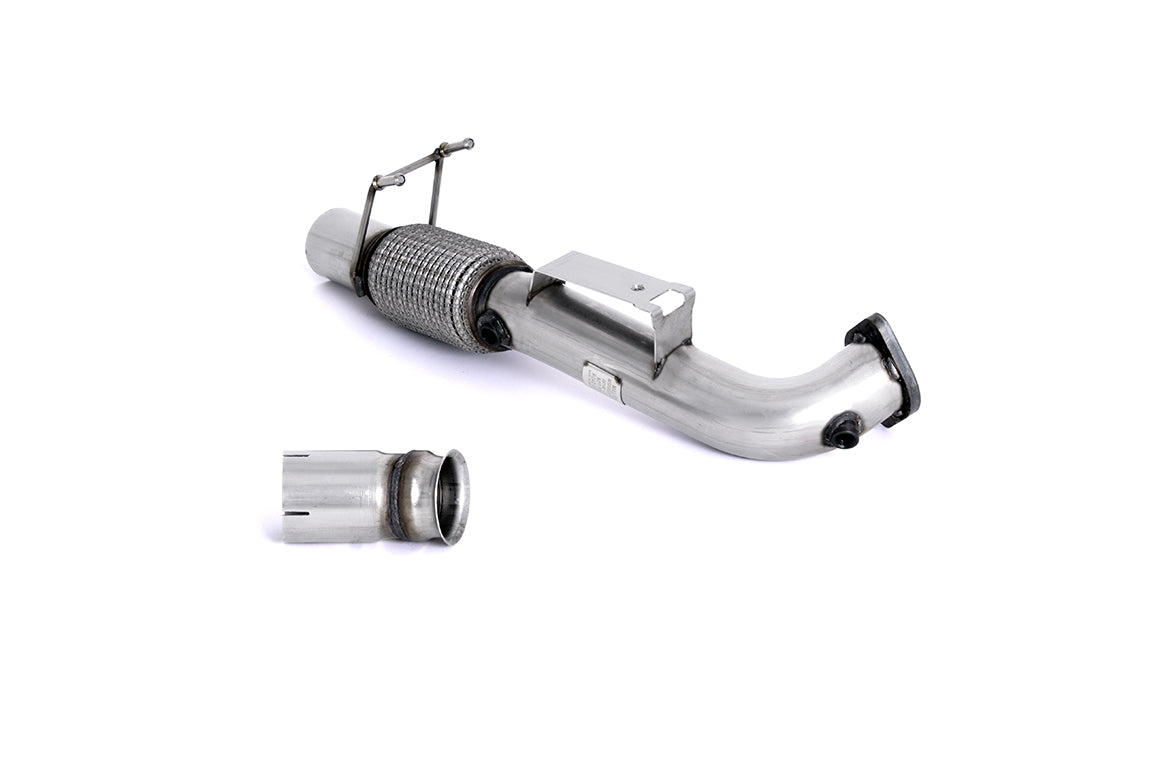 Milltek Exhaust Ford Focus RS MK3 2.3 Ecoboost 4wd 5 Door Large Bore Decat Downpipe Exhaust Fits OE SSXFD194 - TMC Motorsport