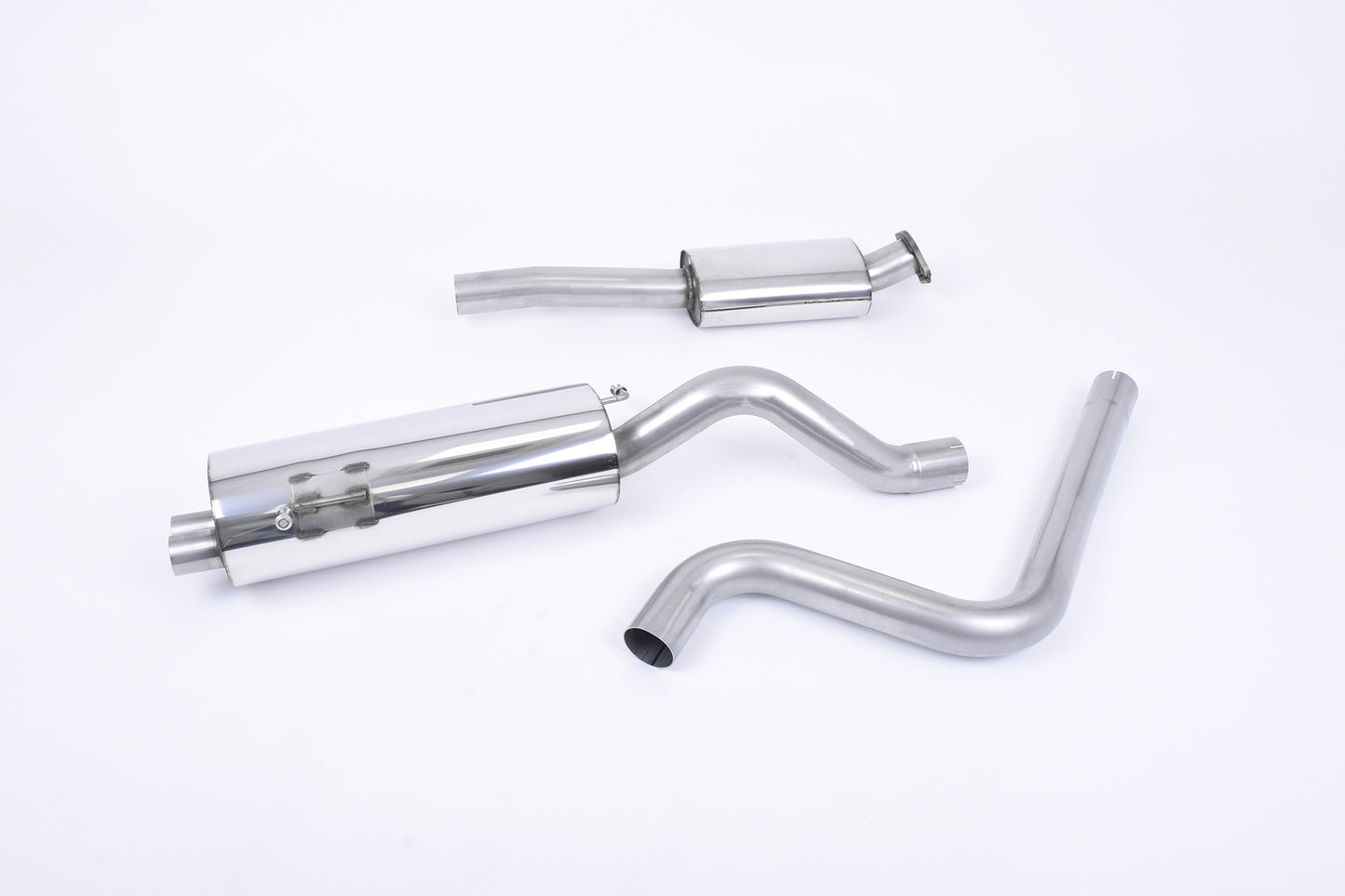 Ford Fiesta MK7/7.5 ST 1.6 - Resonated (Quieter) Cat-Back Race Exhaust System with Burnt Titanium Tips