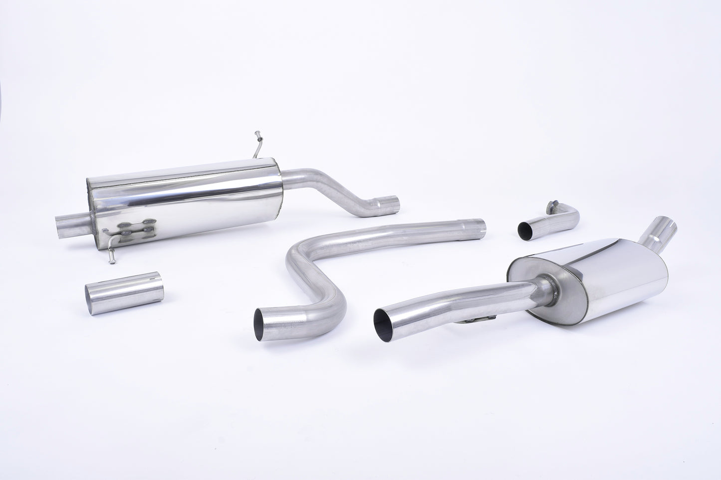 Ford Fiesta MK8 1.0T ST Line (Non GPF Models) - Resonated (Quieter) Cat-Back Exhaust System with GT-90 Polished Trim