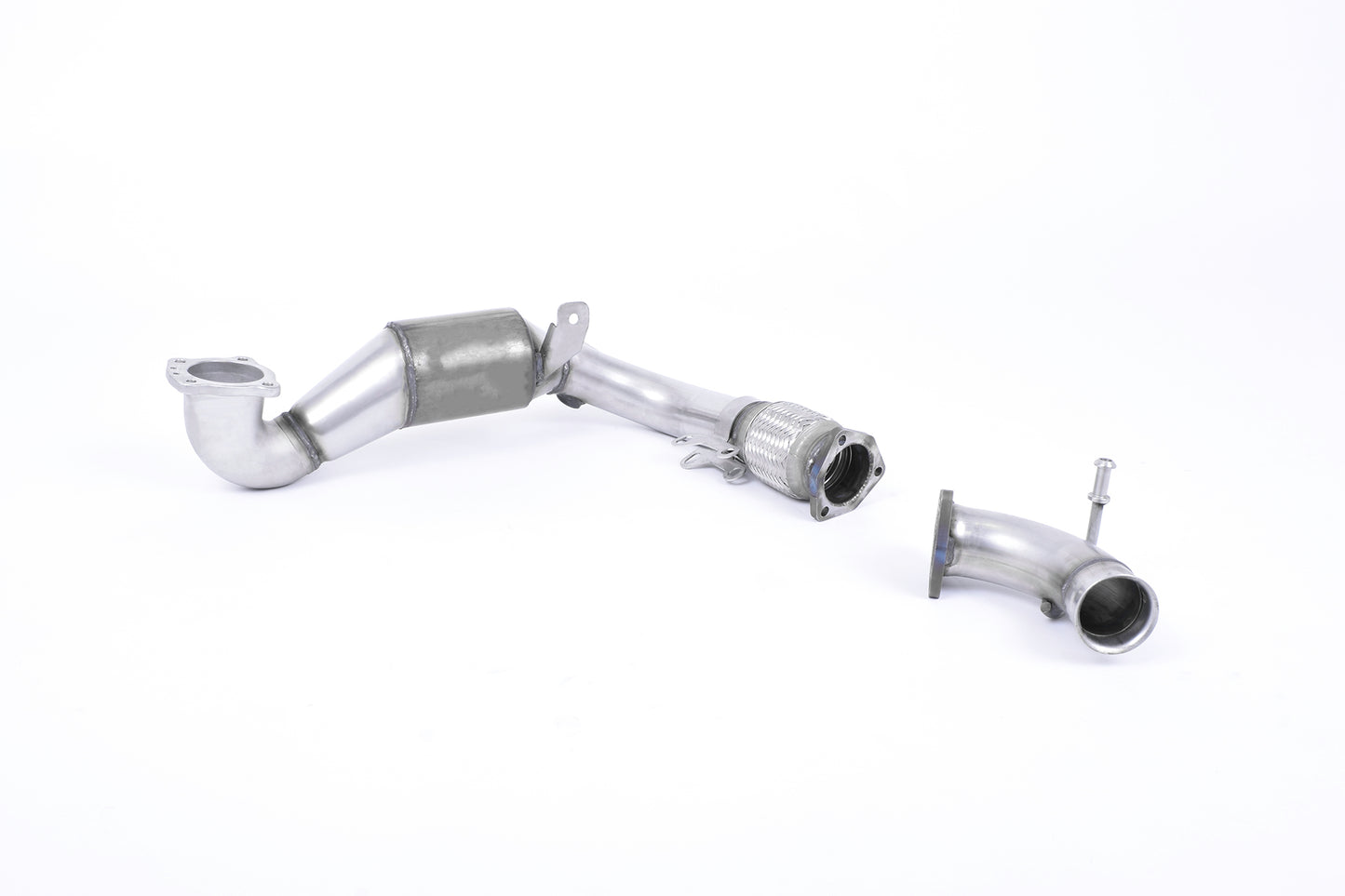 Ford Fiesta MK7/7.5/8 Ecoboost 1.0T - Stainless Steel Cast Downpipe with Race Cat (For OE Cat-Back)
