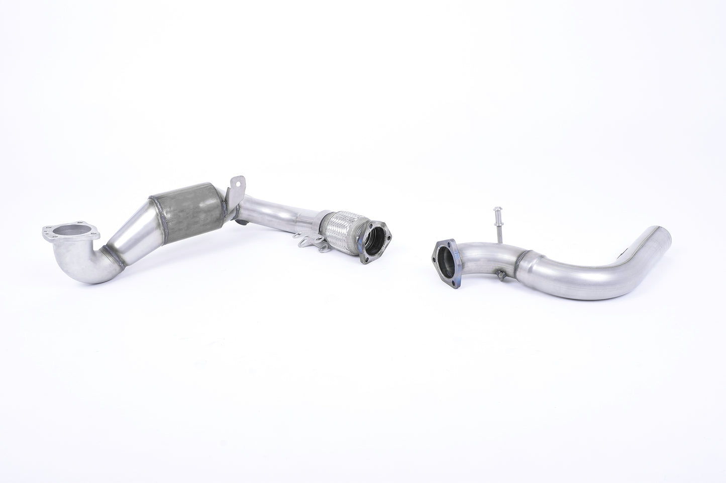 Ford Fiesta MK7/7.5/8 Ecoboost 1.0T - Stainless Steel Cast Downpipe with Race Cat (For Milltek Cat-Back)