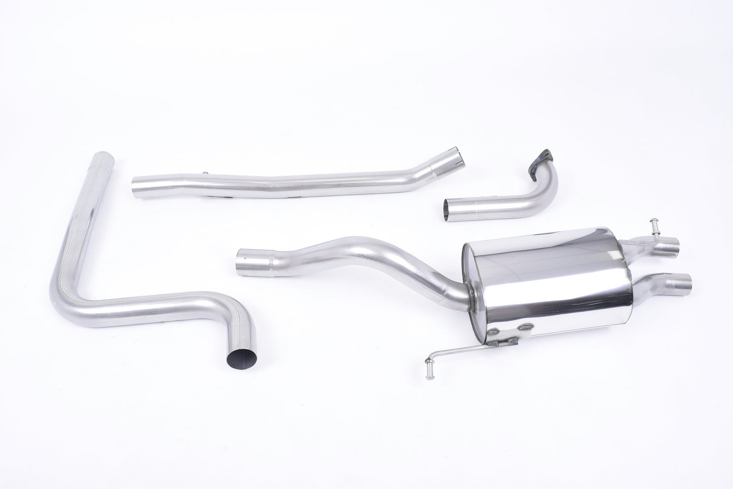 Ford Fiesta MK7/7.5 Ecoboost 1.0T - Non-Resonated (Louder) Cat-Back Exhaust System with Carbon Fibre Jet-80 Tips