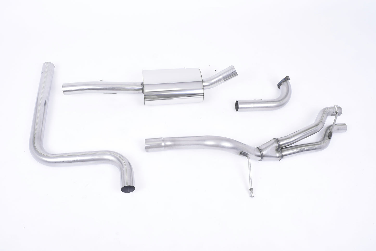 Ford Fiesta MK7/7.5 Ecoboost 1.0T - Road+ Cat-Back Exhaust System with Carbon Fibre Jet-80 Tips