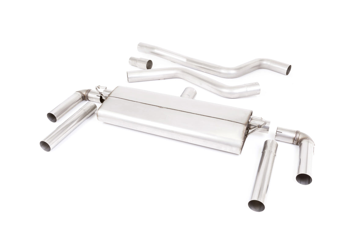 Ford Focus MK4 ST Estate/Wagon - GPF Back Exhaust System with Cerakote Black GT-115 Trims - EC Approved