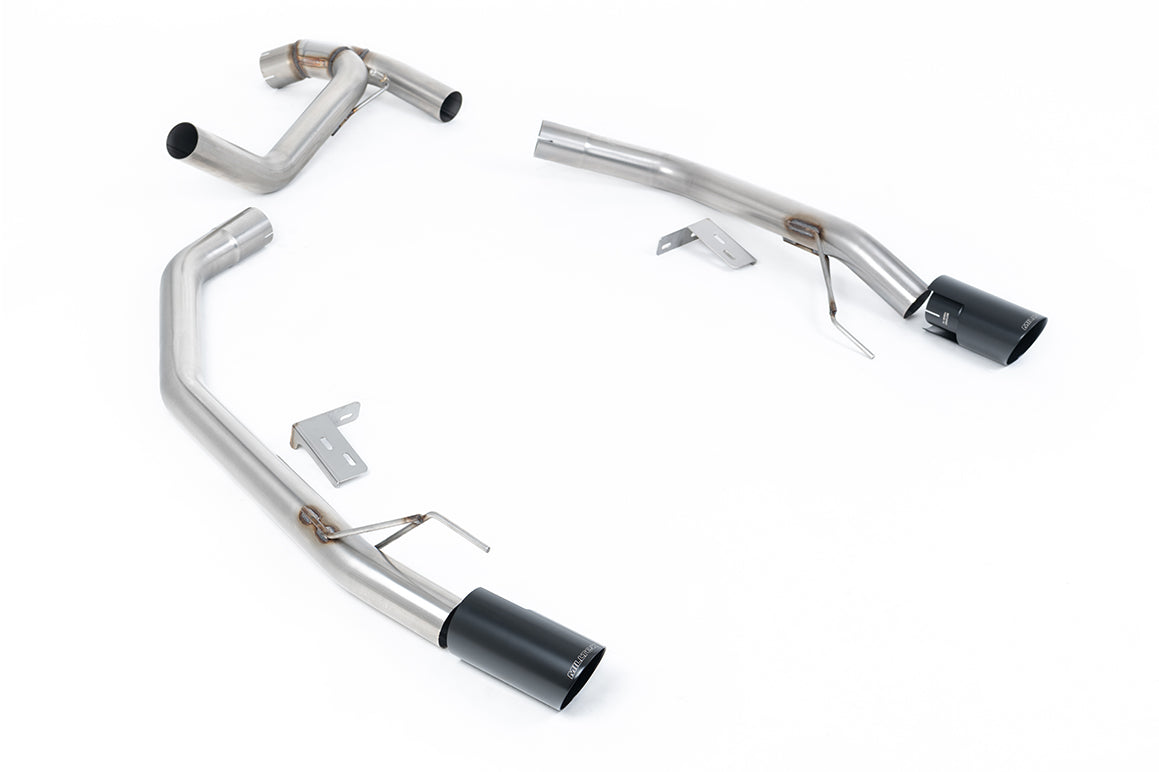 Ford Ranger 2.0 Bi-Turbo Diesel - Axle Back with Premium Cerakote Black Tips