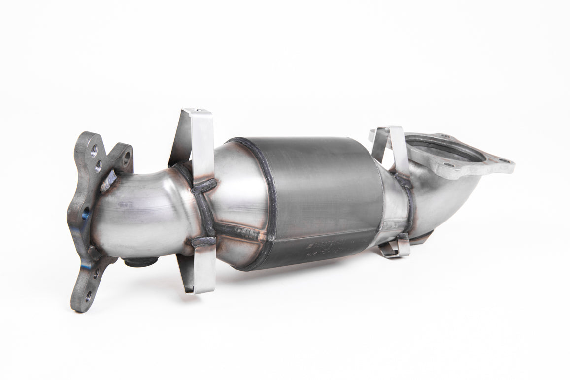 Milltek Exhaust Honda Civic Type R FK8 2.0 i-VTEC Cast Downpipe with HJS High Flow Sports Cat SSXHO238 - TMC Motorsport