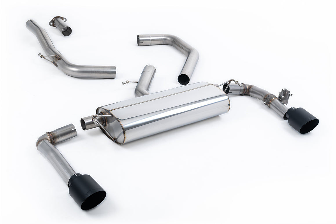Hyundai/Kia Ceed GT - OPF/GPF Back System with GT-115 Cerakote Black Trims