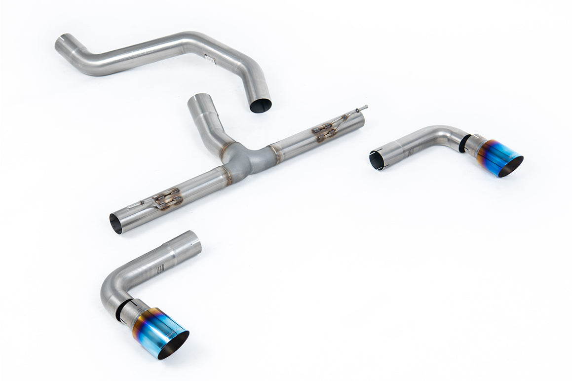 Ineos Grenadier - Non-Resonated Particulate Filter-back System with Burnt/Blue Titanium Tips