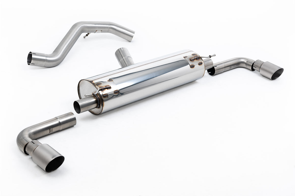 Ineos Grenadier - Resonated System with GT-90 Brushed Titanium Tips - ECE System Approved (OE Requires cutting)