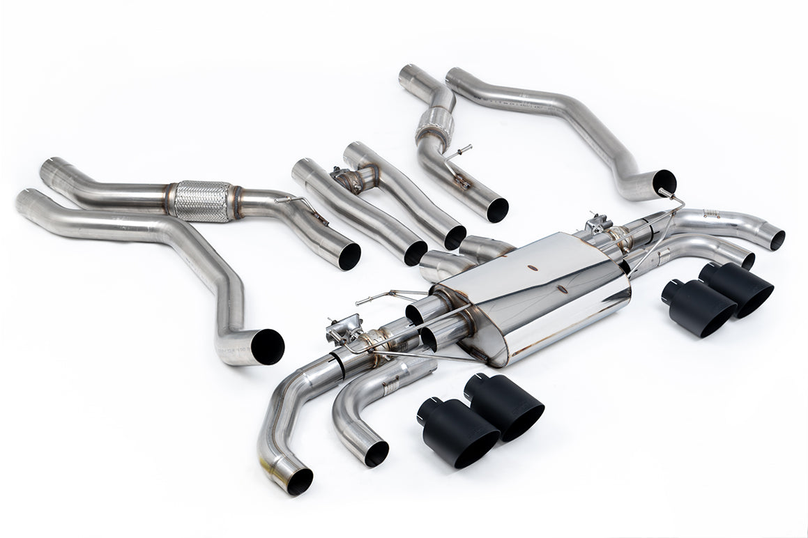 Range Rover Sport SV L461 V8 - OPF/GPF Back System with GT-115 Cerakote Black Tips