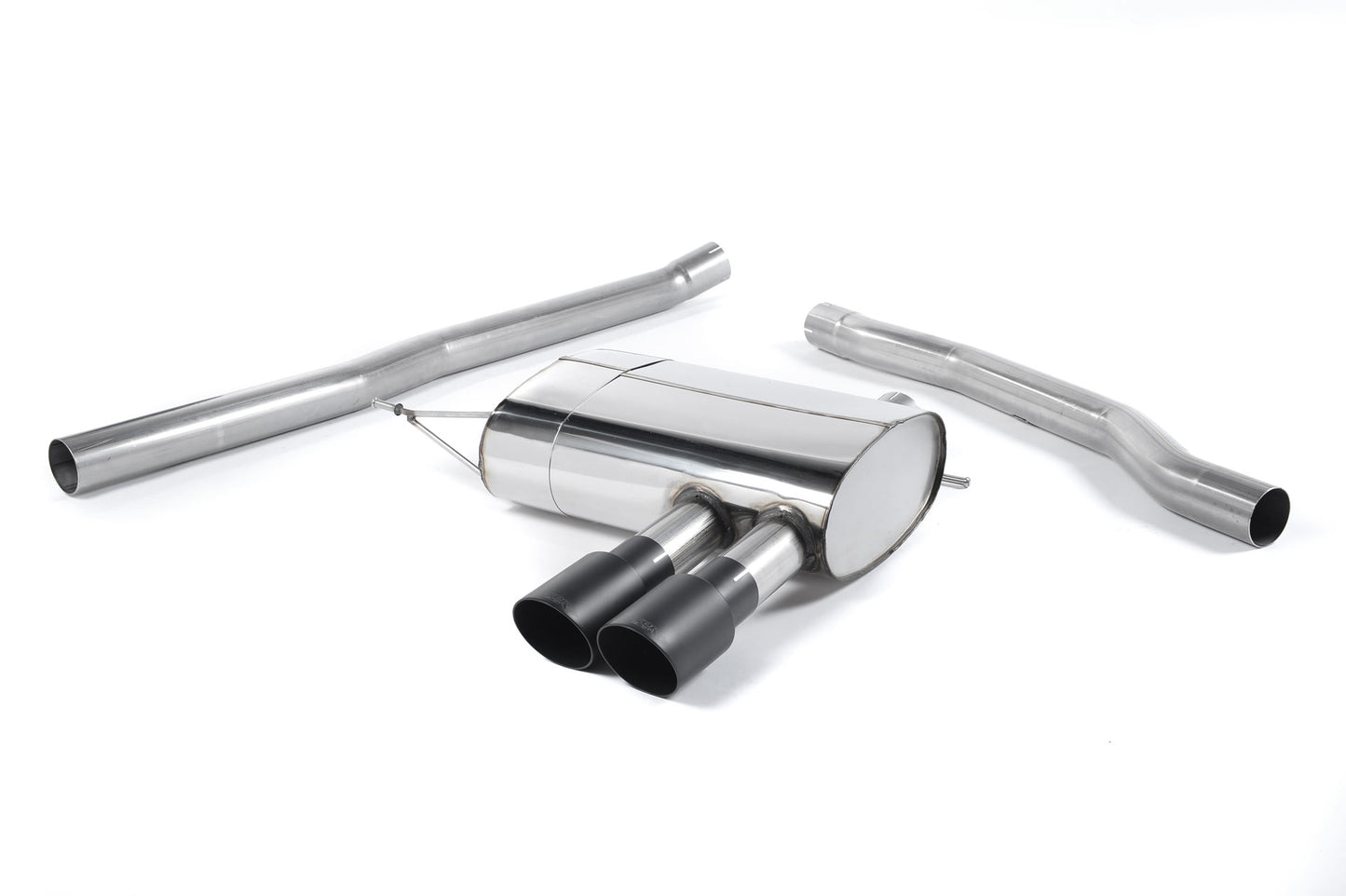 Mini Cooper S F56 - Non-Resonated (Louder) Cat-Back Exhaust System with Cerakote Black Tips