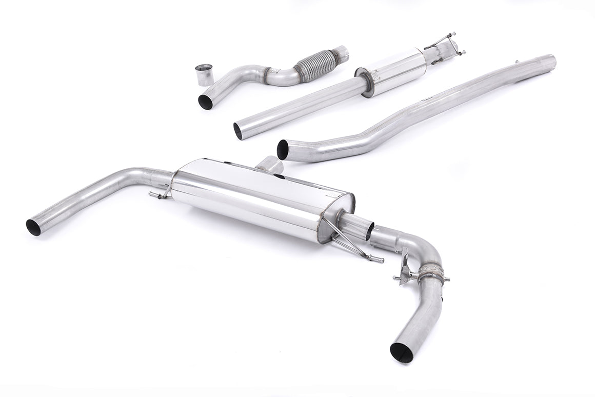 Mercedes CLA45 AMG - Resonated Cat-Back Exhaust System - Uses OE Trims