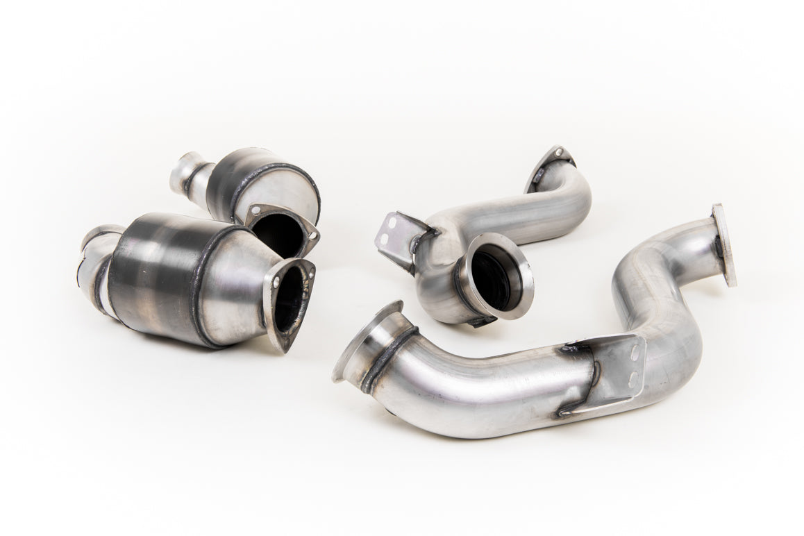 Milltek Exhaust Mercedes C-Class C63 & C63 S (W205) Saloon 4.0 Bi-Turbo V8 Hi-Flow Sports Cat and Downpipe SSXMZ118 - TMC Motorsport