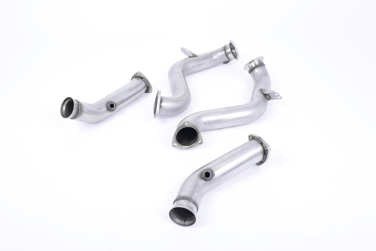 Milltek Exhaust Mercedes C-Class C63 & C63 S (W205) Saloon 4.0 Bi-Turbo V8 Large-bore Downpipes and Cat Bypass Pipes SSXMZ119 - TMC Motorsport