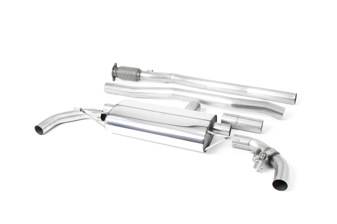 Mercedes A35 AMG W177 Hatch (GPF Models) - Valved Cat-Back Exhaust System with GPF Delete (Uses OE Trims)