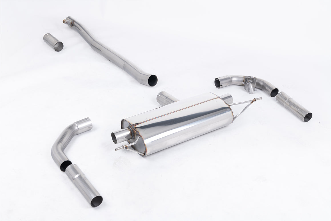 Mercedes A35 AMG - Resonated (Quieter) & Valved Front Pipe Back Exhaust System - Uses OE Tailpipes