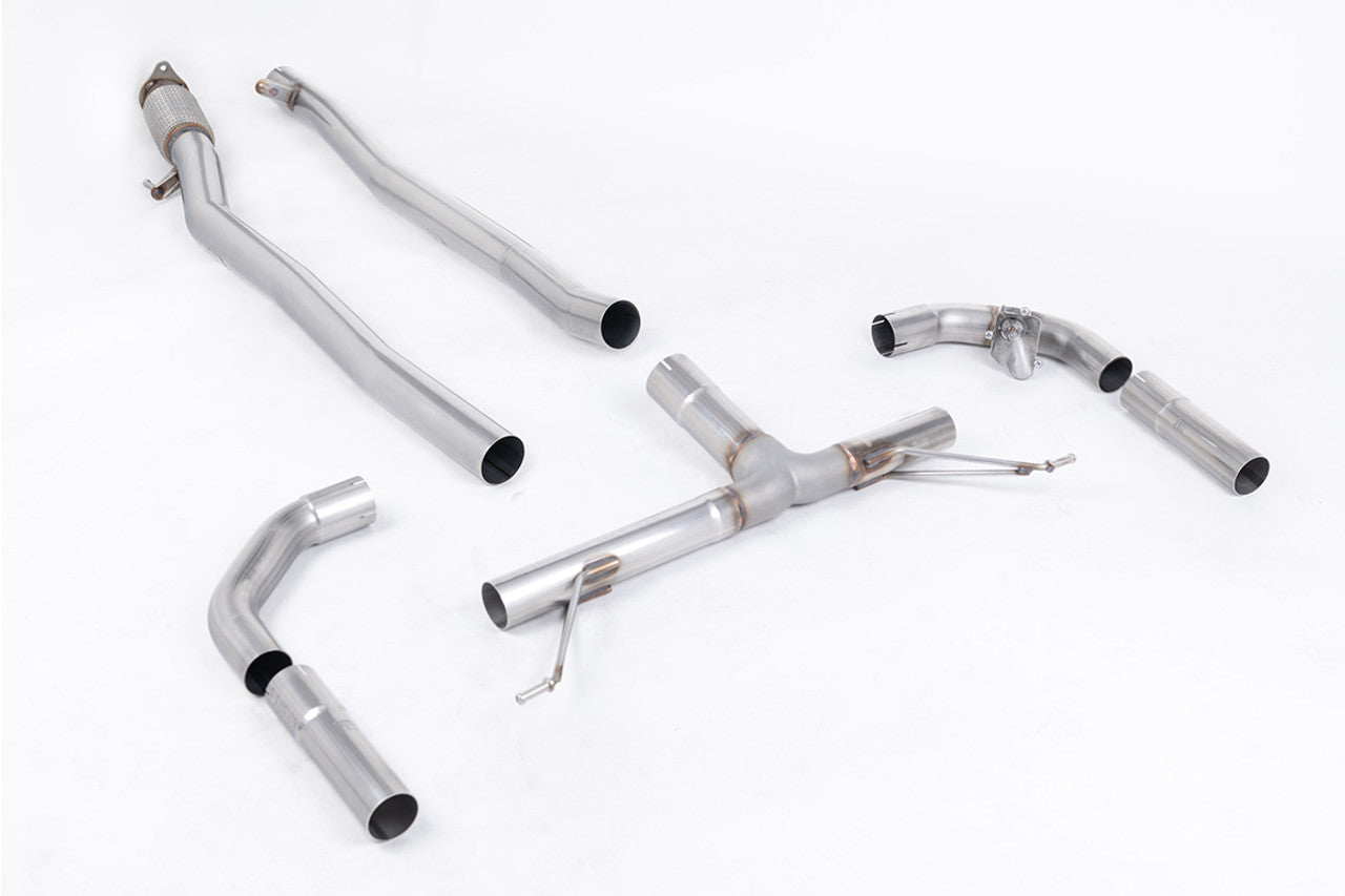 Milltek Cat-back - Valved / Non-Resonated - Connects to OE Tailpipes - CLA-Class - CLA35 AMG 2.0 Turbo Coupe & Shooting Brake (Non-OPF/GPF Models) - 2019 - 2021 - SSXMZ145 - TMC Motorsport