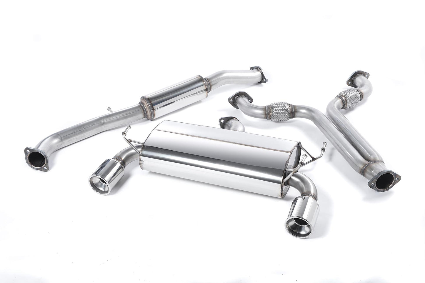 Nissan 350Z 3.5 V6 - Cat-Back Exhaust System with Polished Trims