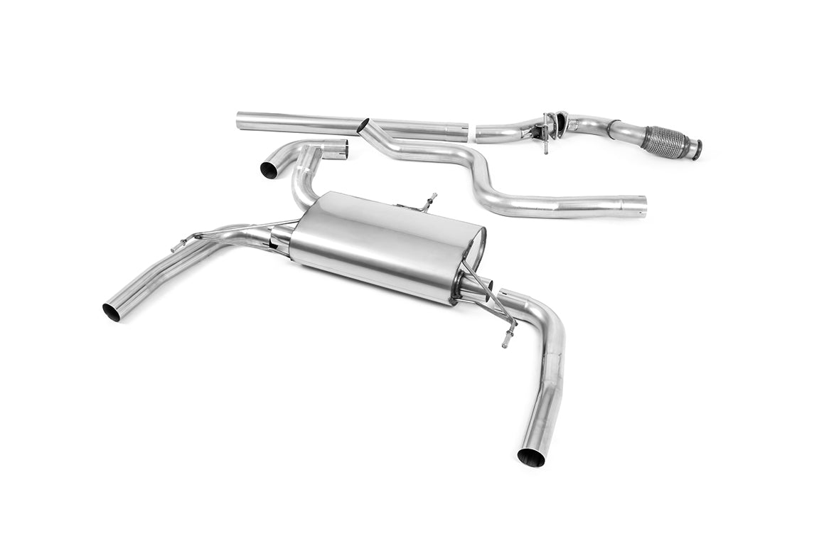 Peugeot 308 GTi 270 (Non GPF Models) - Non-Resonated (Louder) Cat-Back Exhaust System - Uses OE Trims