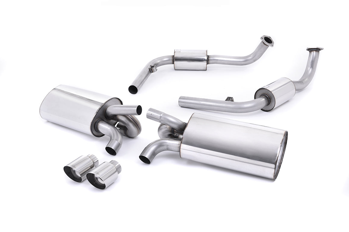Porsche 987 S 3.2 Boxter/Cayman (Gen 1) - Cat-Back Exhaust System with Polished Trims