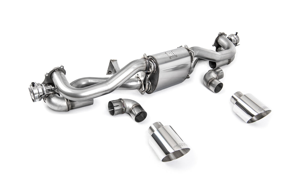 Porsche 718 GTS/GT4 4.0 Boxter/Cayman (GPF Pre Feb 2020 Models) - Particulate Filter-back With Polished GT-115 Trims