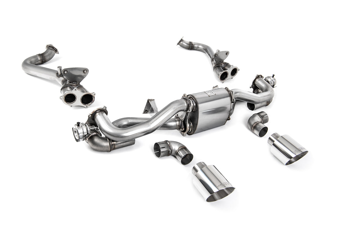 Porsche 718 GTS/GT4 4.0 Boxter/Cayman (GPF Pre Feb 2020 Models) - GPF/OPF Bypass With Polished GT-115 Trims