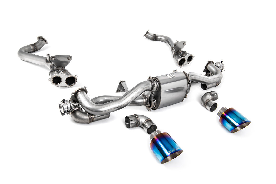 Porsche 718 GTS/GT4 4.0 Boxter/Cayman (GPF Pre Feb 2020 Models) - GPF/OPF Bypass With Burnt Titanium GT-115 Trims