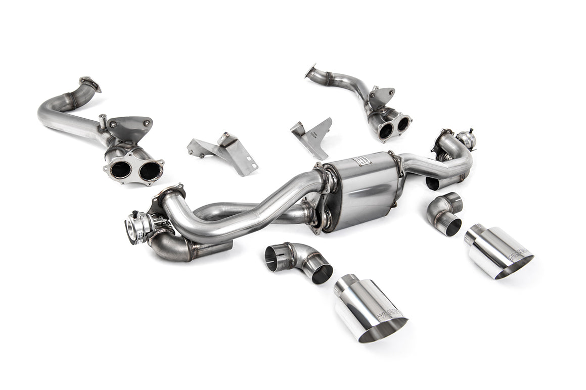 Porsche 718 GTS 4.0 Boxter/Cayman (GPF Models) - GPF/OPF Bypass With Polished GT-115 Trims