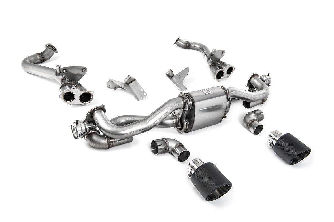 Porsche 718 GTS 4.0 Boxter/Cayman (GPF Models) - GPF/OPF Bypass With Carbon JET-115 Trims