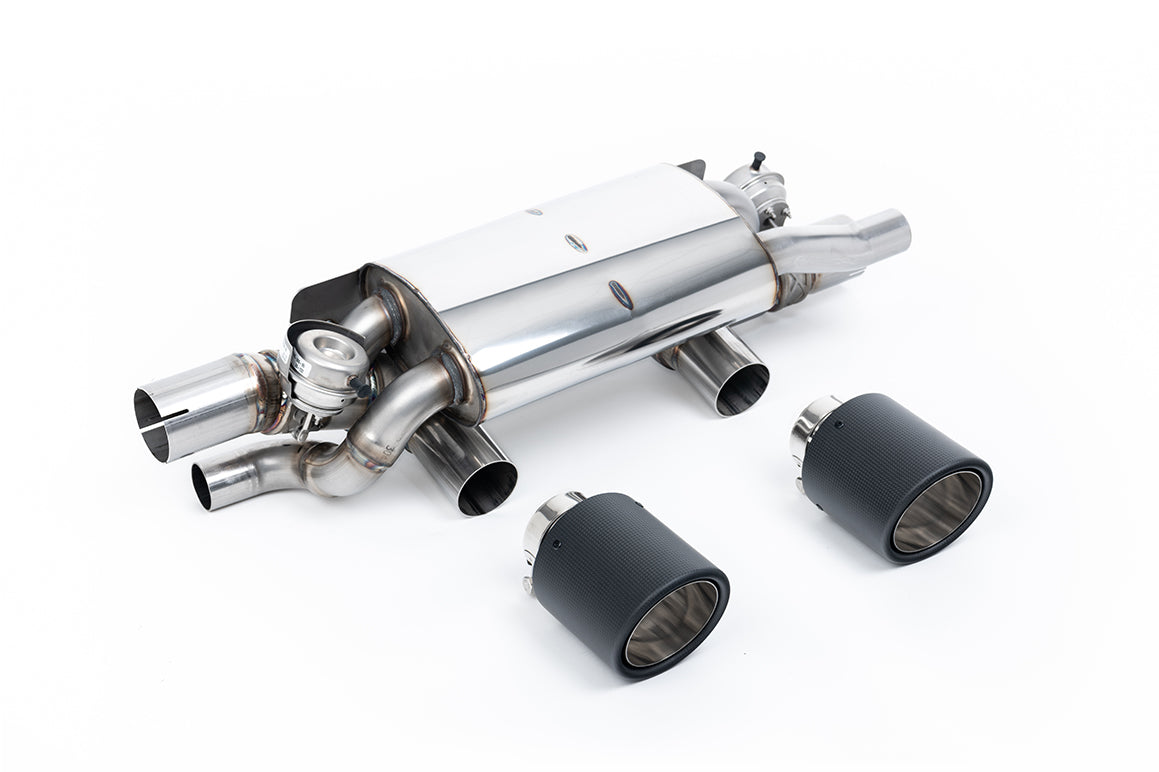 Porsche 991.2 3.0 T/S/GTS - Rear Silencer with Carbon Tips
