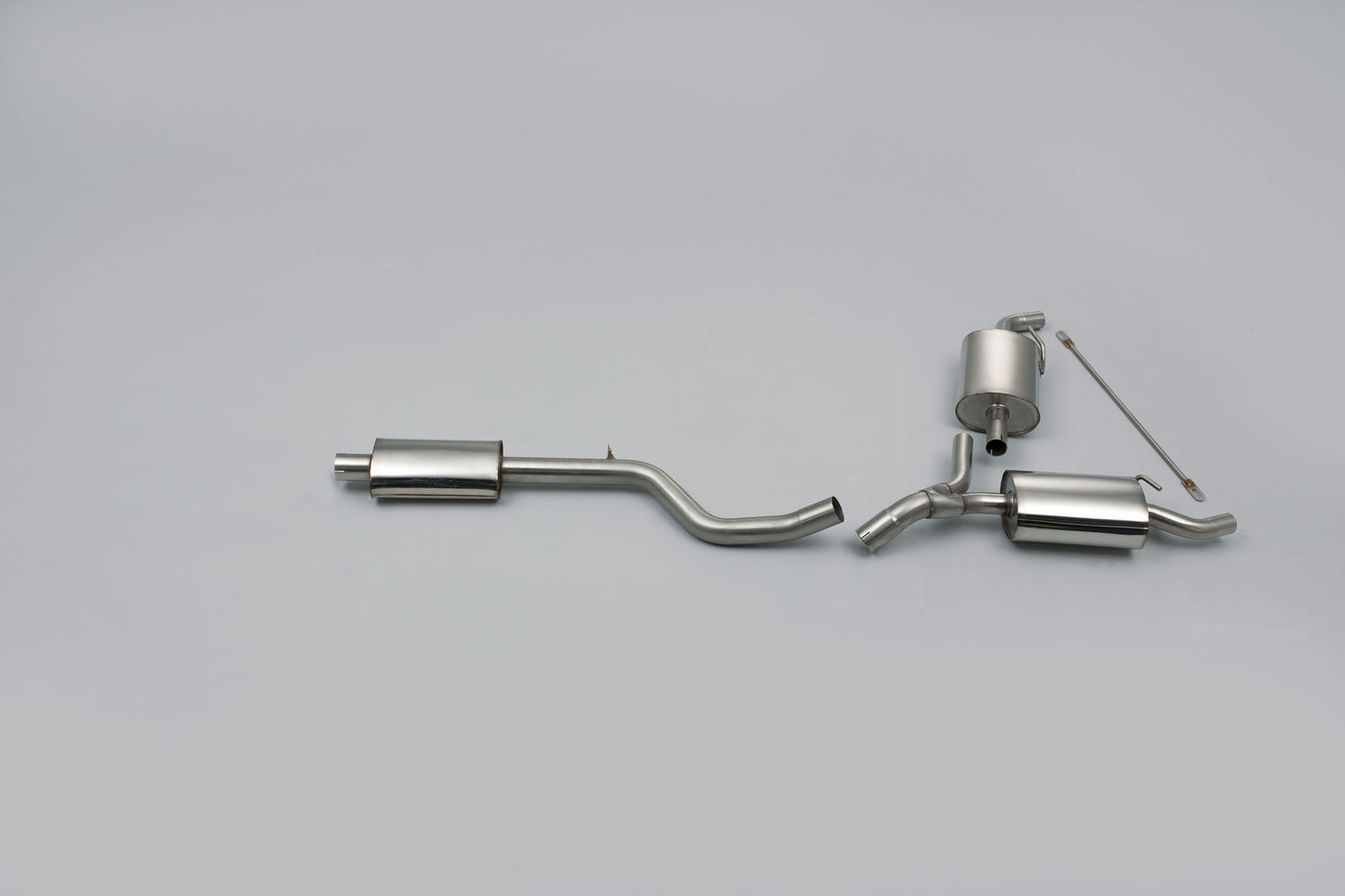 Renault Clio 200 (Inc. Cup) - Resonated (Quieter) Cat-Back Exhaust System - Uses OE Trims